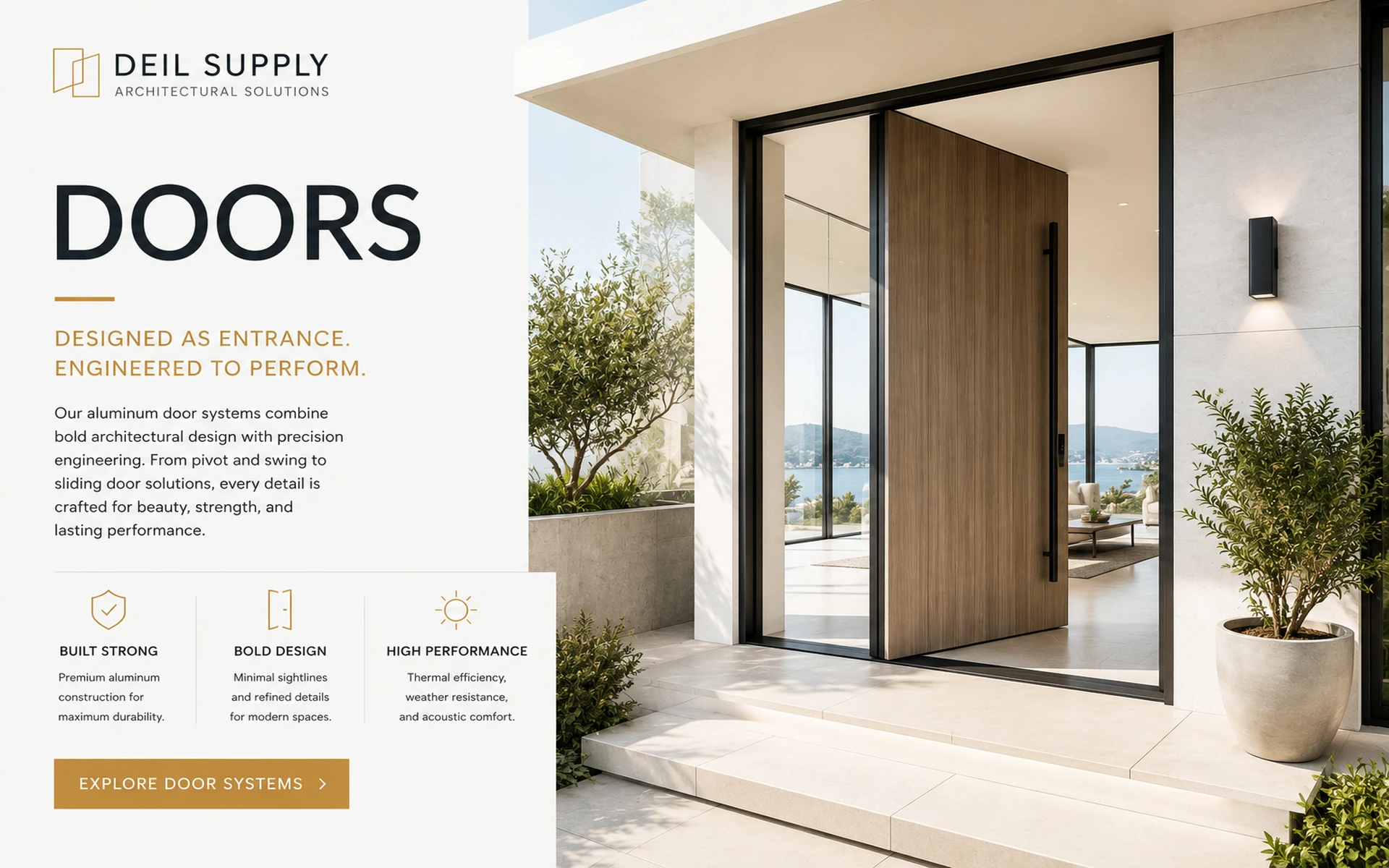 Doors architectural product category